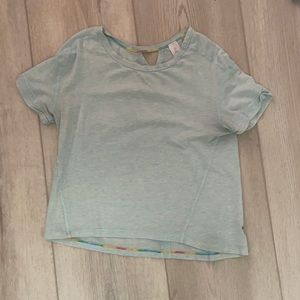 blue ivivva shirt